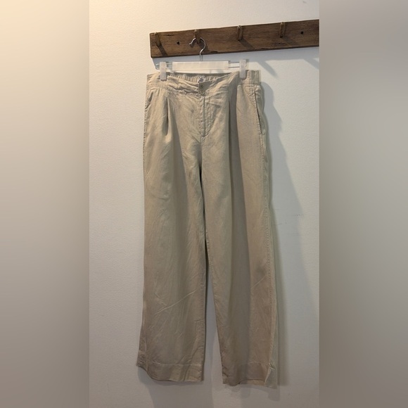 AYR 100% linen wide leg pant size M - Picture 1 of 7